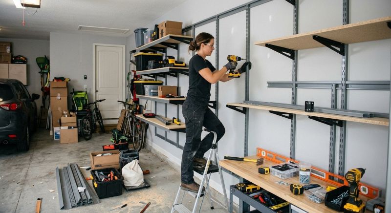 Garage Shelves Installation in Leesburg, VA
